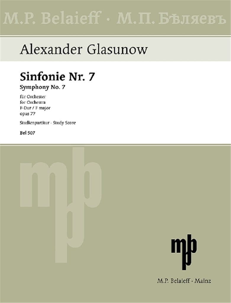 Sinfonie Nr. 7 F-Dur op. 77